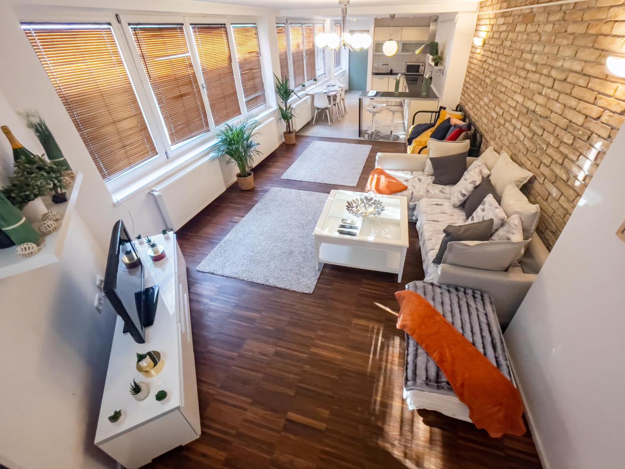 Luxurious Penthouse In The Heart Of 부다페스트 외부 사진